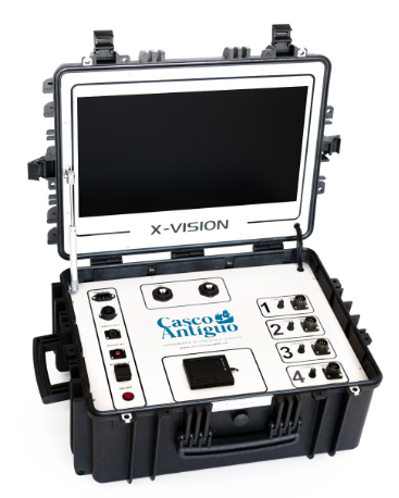 Consola X-VISION de monitoreo y control de buceo